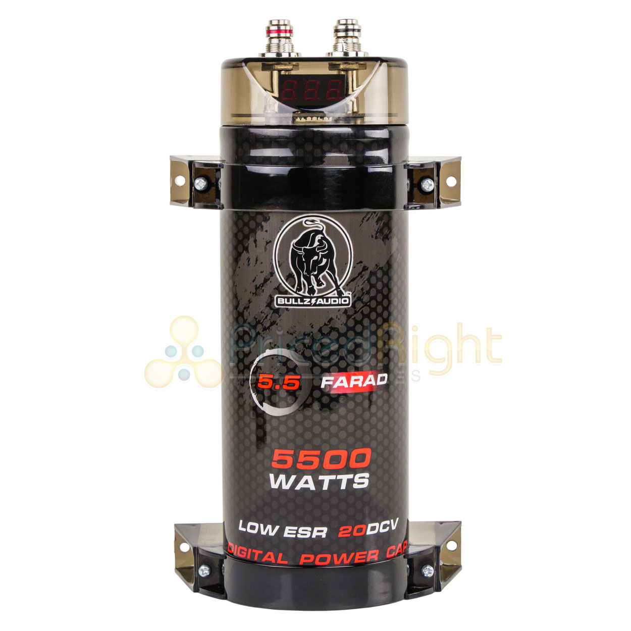 BCAP5.5 Farad Capacitor Orion 2 GA Car Amp Installation Kit Bundle